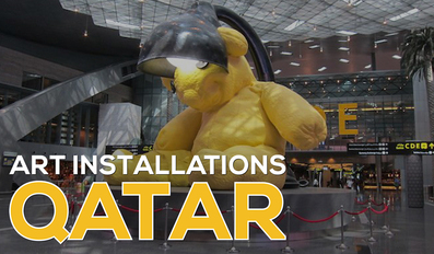 Explore Qatar | Art Installations Qatar